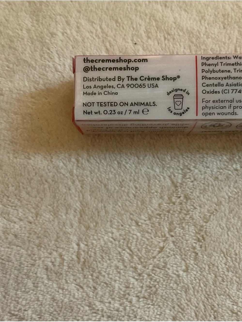 The Crème Shop Full Coverage Rescue Concealer - Beige
